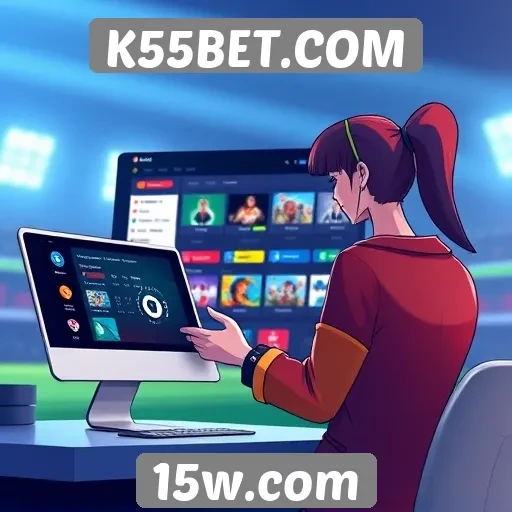 Experiência do usuário no K55BET.COM em destaque